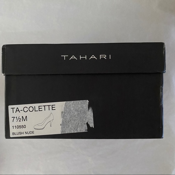 Tahari Blush Nude Patent Heels - Picture 13 of 13